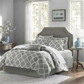 Madison Park Essentials Merritt Complete Bed And Sheet Set Cal King - Grey MPE10-088